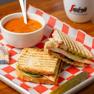 Pesto Chicken Panini