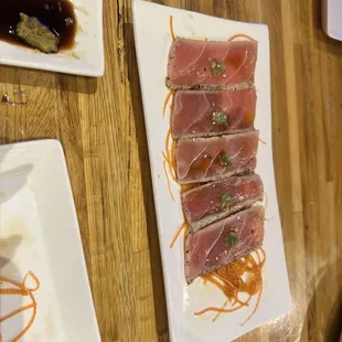 sushi and sashimi, food, sashimi, sushi