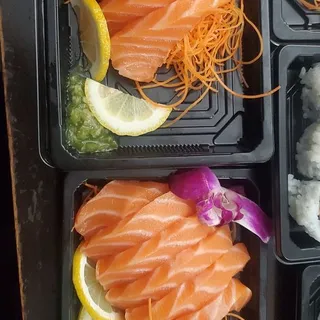 6 Piece Sake Toro Sashimi