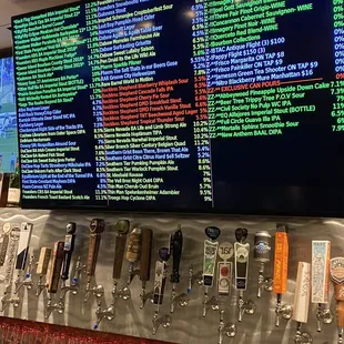 100 beers on tap list