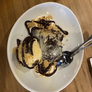 Campfire brownie