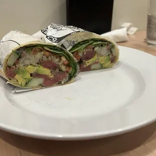 Sushi burrito.