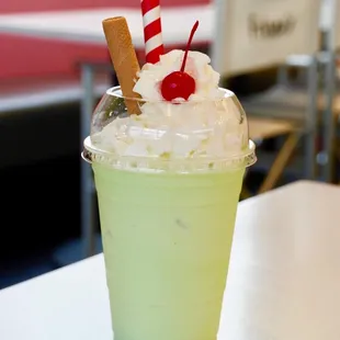Pistachio Almond Milkshake