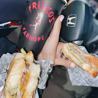 Frisco Bacon and Avocado Cheeseburger