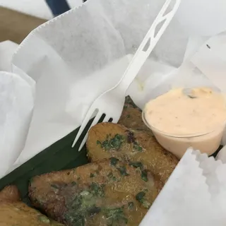 Twice Fried Ripe Plantains