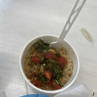 Coconut-Ginger Rice (contains dairy)