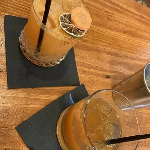 Joumou Old fashioned and a rasin kawot