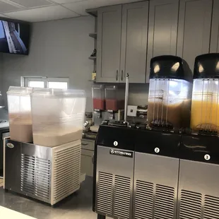 Natural juices! Mango is my favorite