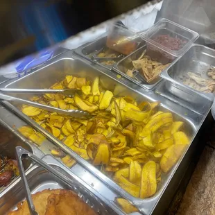 a variety of food items