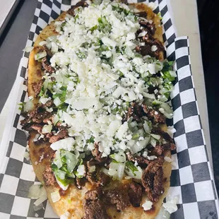 Huarache de azada