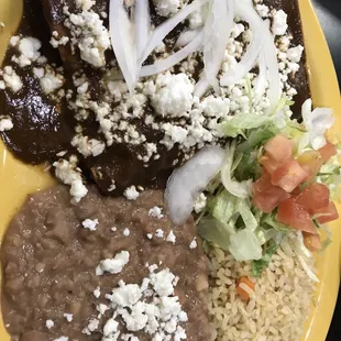 Mole Enchiladas