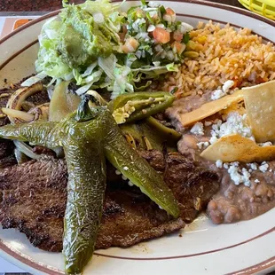 Carne Asada Plate