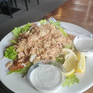 Crab salad.