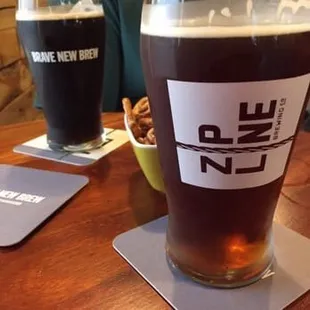 a pint of beer