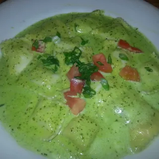 Chicken Cilantro Ravioli