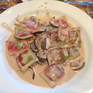 Mushroom Marsala Ravioli