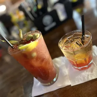 Bloody Mary old fashioned