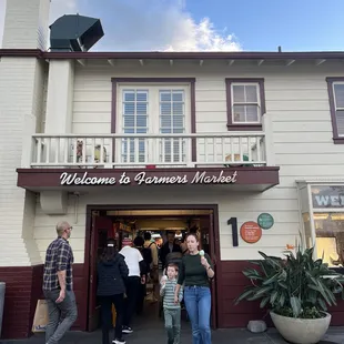 Entrance to the farmers market
