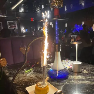 Hookah and birthday treat