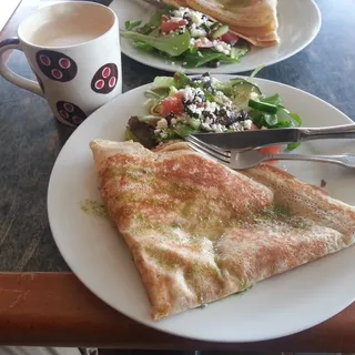 Seafood Delight Crepe