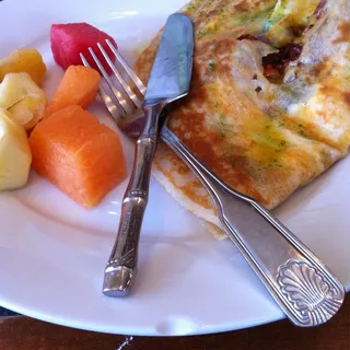 Bacon Avocado Crepe