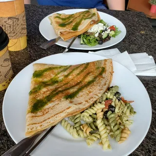 Mozzarella & Avocado Crepe