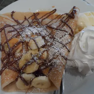 Fresh Banana Crepe