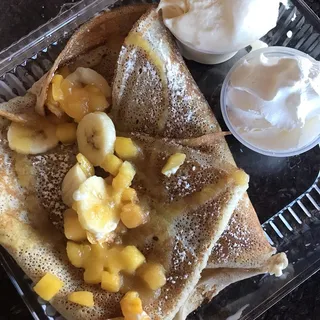 Orange, Peach and Banana