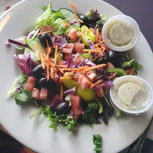 Greek Salad, no cheese