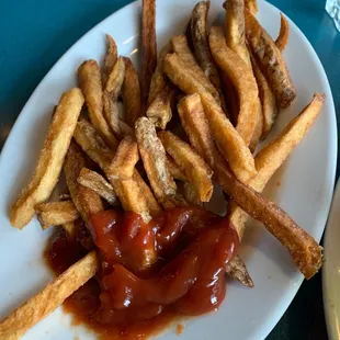 Fries. Oh my.  Yummy