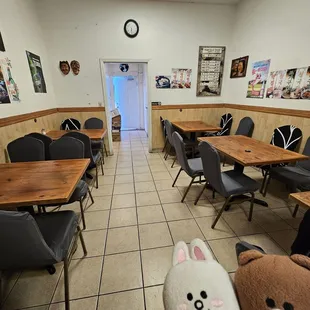One of the dining rooms