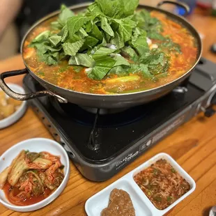 Beef and Octopus Pot Stew