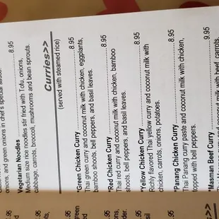 Noodles &amp; Curries