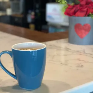 Great coffee shop! They have variety of pastries, breakfast, and more. Holy Toledo, they serve dark roast coffee!