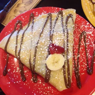 Nutella and Stuff Crepe
