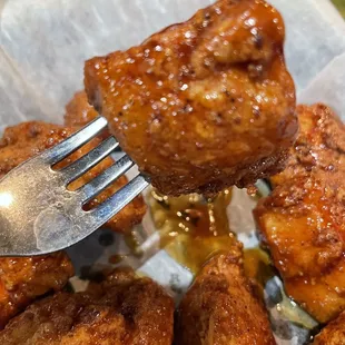 10 Boneless Wings teriyaki