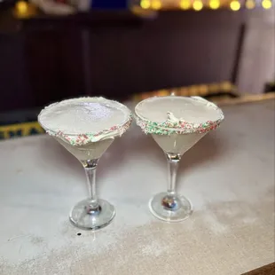 Sugar cookie martini