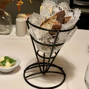 Table with bread