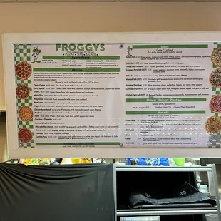 Readable Menu