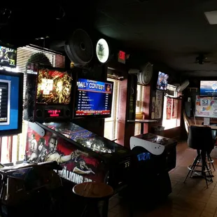 Games and pool tables