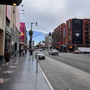 Right near Pantages theatre