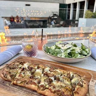 salads, interior