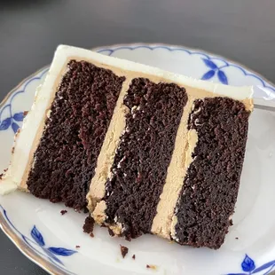 Chocolate cake with Earl Grey buttercream! Tastes like milk tea
