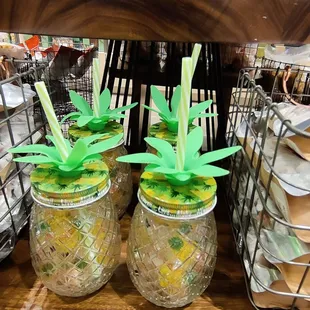 Cute pineapple tumblers