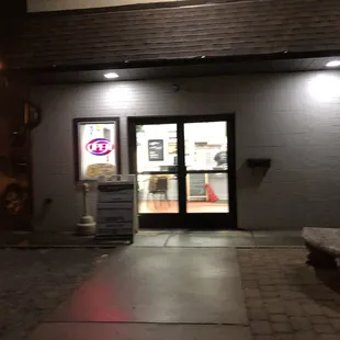 Entrance to building