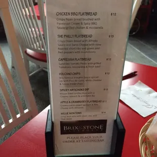 More food options you can order from the restaurant next door