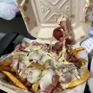 PASTRAMI CHEESE FRIES