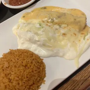 Spinach Chicken Enchiladas