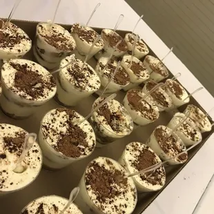 Tiramisu cups