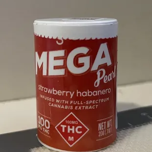 Grön Mega Pearl - Strawberry Habanero